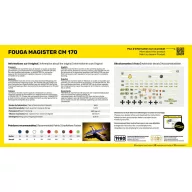 Heller Fouga Magister CM 170 1:72 (80220)