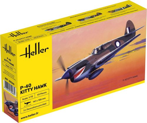 Heller P-40 Kitty Hawk 1:72 (80266)