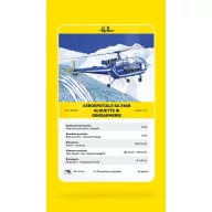 Heller SA 316 Alouette III Gendarmerie 1:72 (80286)