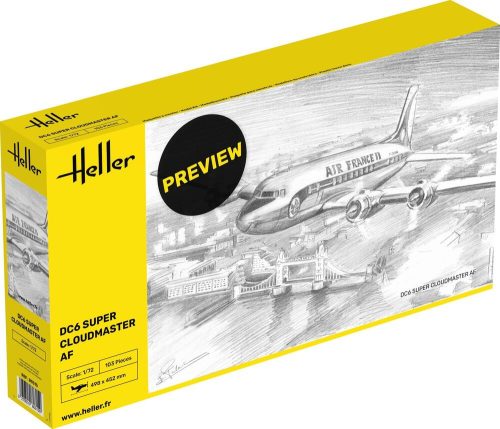 Heller DC6 Super Cloudmaster AF 1:72 (80315)