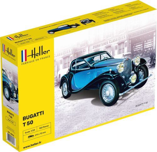 Heller Bugatti T 50 1:24 (80706)