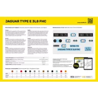Heller Jaguar Type E 3L8 FHC 1:24 (80709)