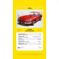 Heller Jaguar Type E 3L8 FHC 1:24 (80709)