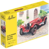 Heller Alfa Romeo 1750cc Zagato 1:24 (80715)