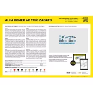 Heller Alfa Romeo 1750cc Zagato 1:24 (80715)