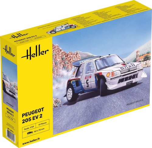 Heller Peugeot 205 EV 2 1:24 (80716)