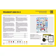 Heller Peugeot 205 EV 2 1:24 (80716)