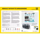 Heller RENAULT Estafette Gendarmerie New Mould 1:24 (80742)
