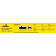 Heller RENAULT Estafette Gendarmerie New Mould 1:24 (80742)