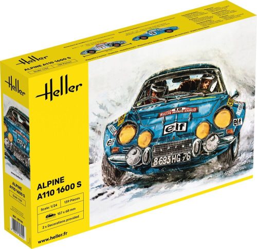Heller Alpine A110 (1600) 1:24 (80745)