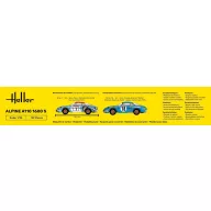 Heller Alpine A110 (1600) 1:24 (80745)