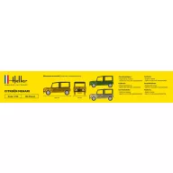 Heller Citroen Mehari (Version 1) 1:24 (80760)