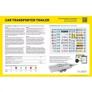 Heller Car Transporter Trailer 1:24 (80774)