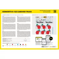 Heller Kenworth K-123 Cabover Truck 1:43 (80793)