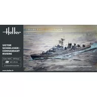 Heller VICTOR SCHOELCHER - COMMANDANT RIVIERE 1:400 (81015)
