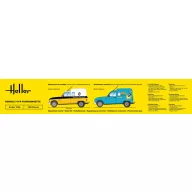 Heller Renault 4 Fourgonette F4 1:24 (82700)