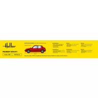 Heller Peugeot 205 GTI 1:24 (82705)