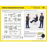 Heller French Police Officers 1:24 (82751)