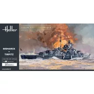 Heller Bismarck + Tirpitz TWINSET 1:400 (85078)