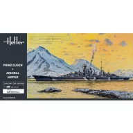 Heller Prinz Eugen + Admiral Hipper TWINSET 1:400 (85083)