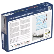 Heller VOLONTAIRE MARIE + MARIE JEANNE Twinset 1:200 (85604)
