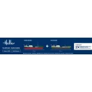Heller VOLONTAIRE MARIE + MARIE JEANNE Twinset 1:200 (85604)