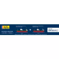 Heller ROC AMADOUR + BODASTEINUR Twinset 1:200 (85608)