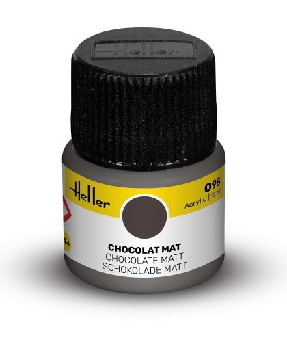 Heller Peinture Acrylic 098 chocolat mat  (9098)