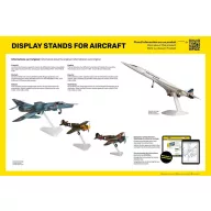 Heller Display Stands for Aircrafts (95200)