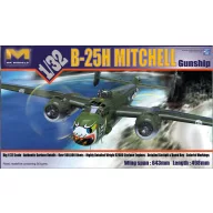 HongKong Model B-25H Mitchell Gunship 1:32 (01E03)