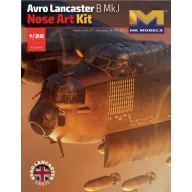   HongKong Model Avro Lancaster B. Mk. I Nose Art Kit 1:32 (01E033)