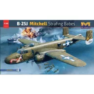   HongKong Model B-25J Mitchell Strafing babes 1:32 (HKM01E036)