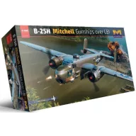   HongKong Model B-25H Mitchell Gunship Over CBI 1:32 (HKM01E037)