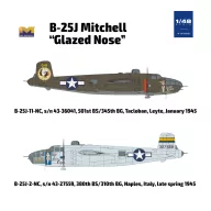 HongKong Model B-25J Glazed Nose 1:48 (HKM01F008)