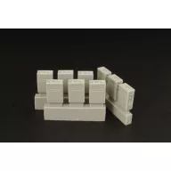 Hauler 2cm FLAK ammo boxes 1:35 (HLC35003)