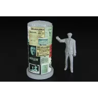 Hauler Posters column w-civilien 1:48 (HLF48003)