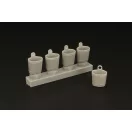 Hauler Wooden Tubs 1:48 (HLF48018)