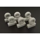 Hauler Chevrolet wheels 1:72 (HLH72016)