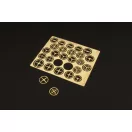 Hauler Steering wheels 1:72 (HLH72025)