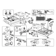 Hauler ISU-152 ISU-122 (PST kit) 1:72 (HLH72140)