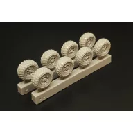   Hauler Wheels for 9K714 OKA (SS-23 Spider) for Hobby Boss 1:72 (HLH72148)