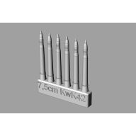   Hauler 7,5cm KwK42 ammo for Pz.V Panther ausf.D/A/G 1:72 (HLH72150)