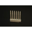 Hauler 8.8cm KwK36 ammo for Pz.VI Tiger 1:72 (HLH72151)