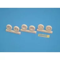 Hauler LIAZ wheels 1:87 (HLR87094)