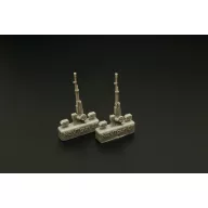   Hauler NSVT 12,7mm tank heavy machine gun (2pcs) 1:87 (HLR87200)