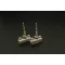Hauler NSVT 12,7mm tank heavy machine gun (2pcs) 1:87 (HLR87200)