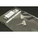 Hauler NSVT 12,7mm tank heavy machine gun (2pcs) 1:87 (HLR87200)