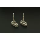 Hauler NSVT 12,7mm tank heavy machine gun (2pcs) 1:87 (HLR87200)
