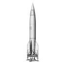 Hauler German rocket V-2/A4 1:87 (HLR87222)