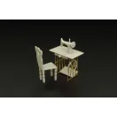 Hauler Singer sewing machine 1:35 (HLU35085)